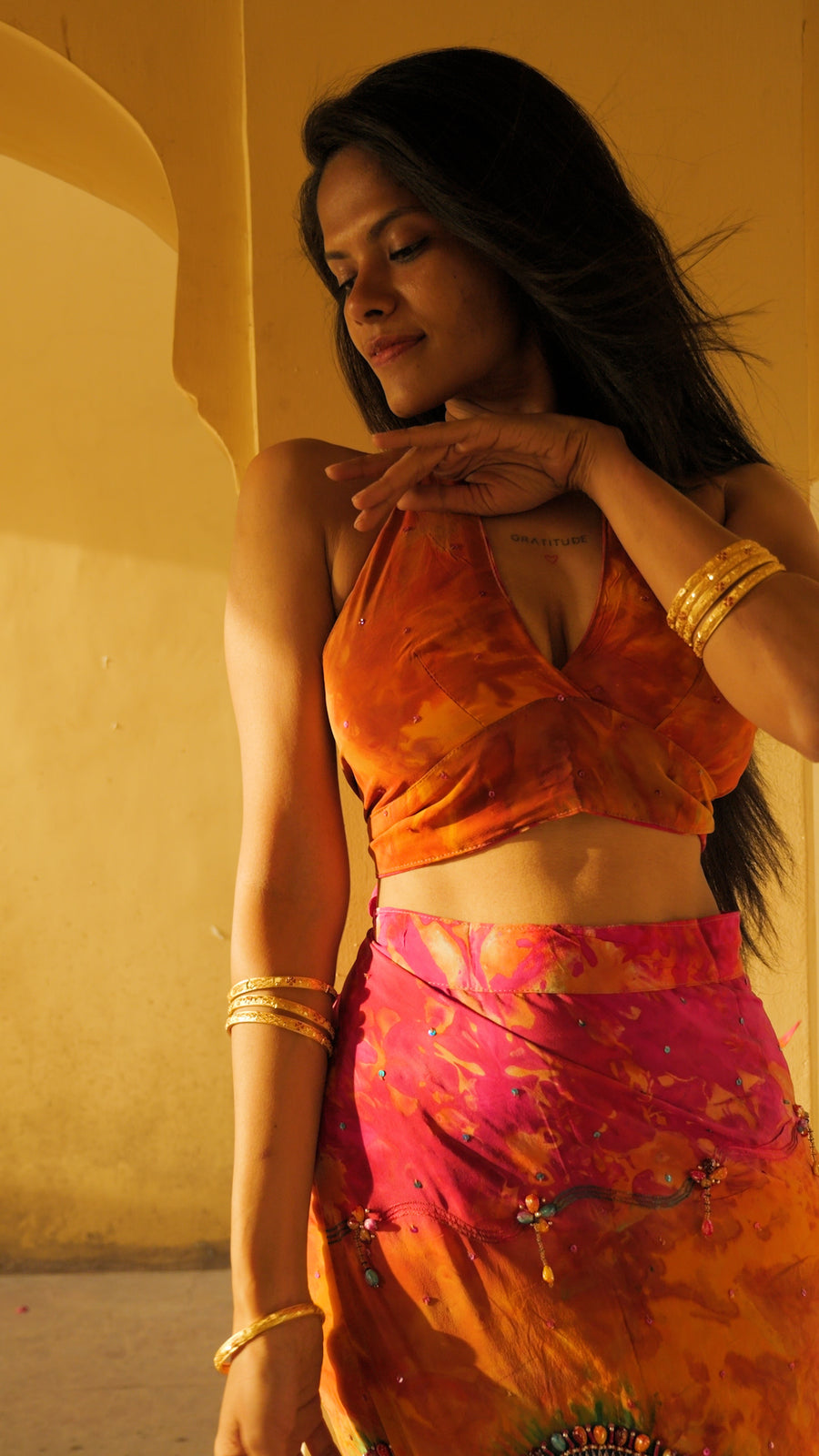 AJNA Devi Choli Set