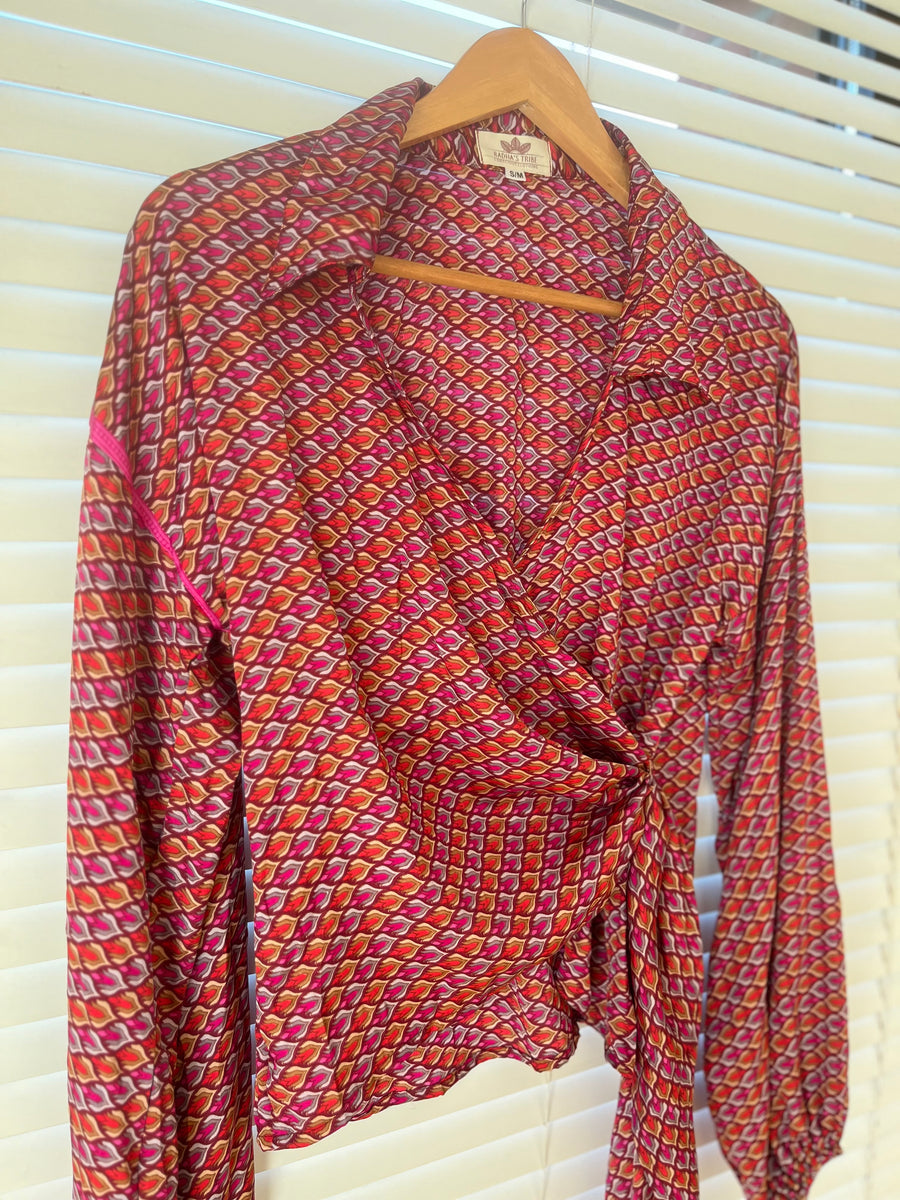 AJA Knot Blouse (S/M)