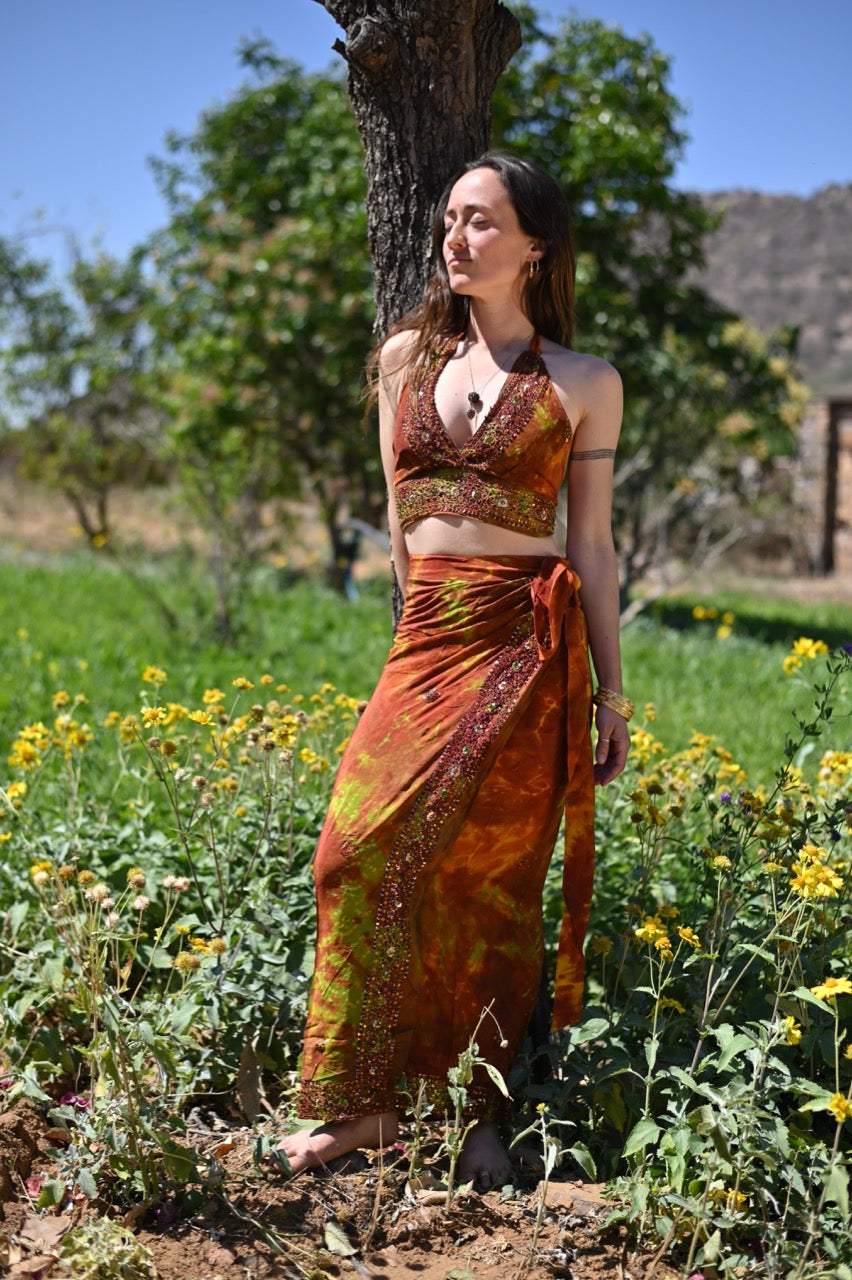 CALAN Devi Choli Set