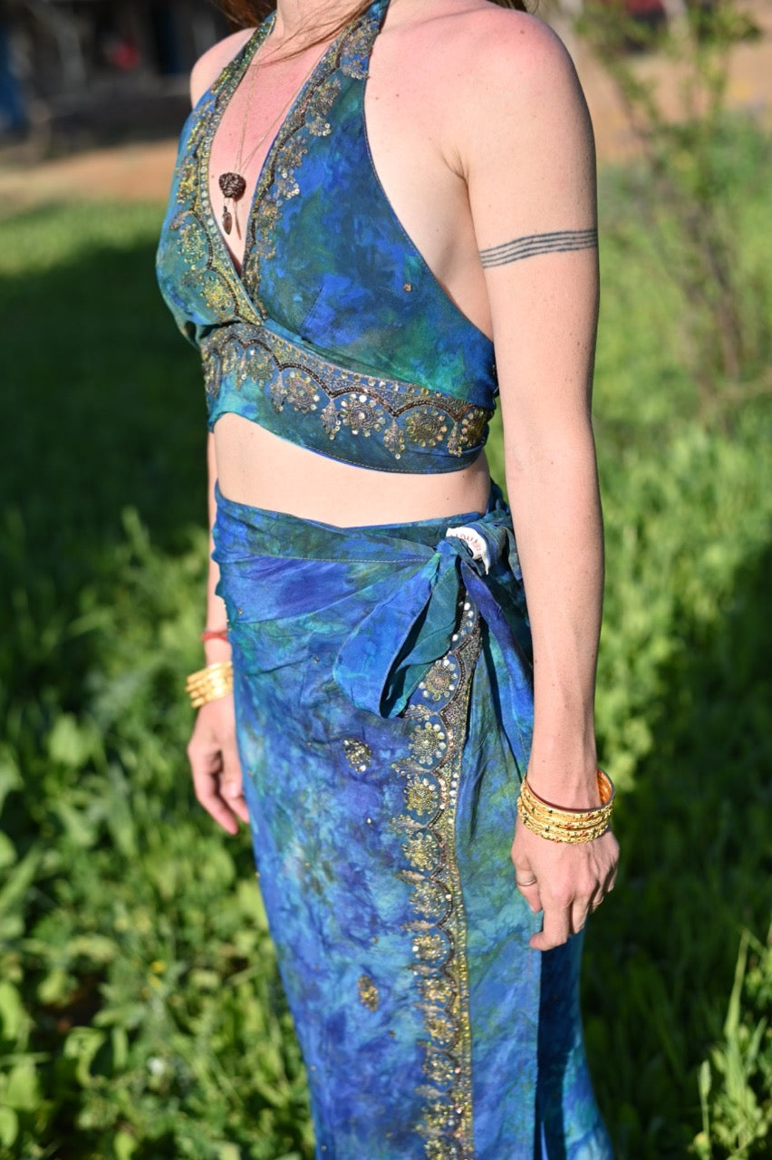 MUKUNDA Devi Choli Set