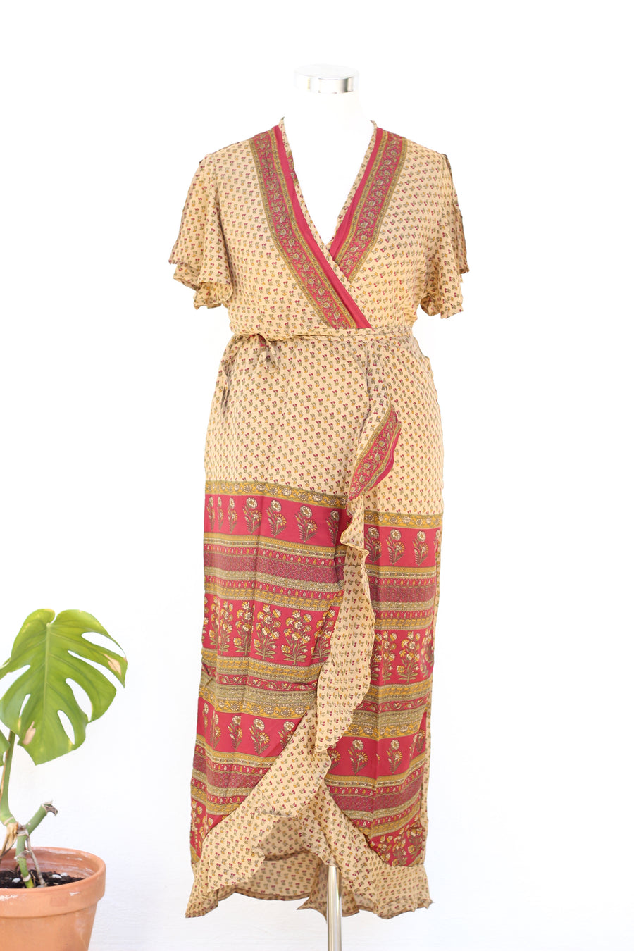 BUBHU Wrap Dress (L/XL)