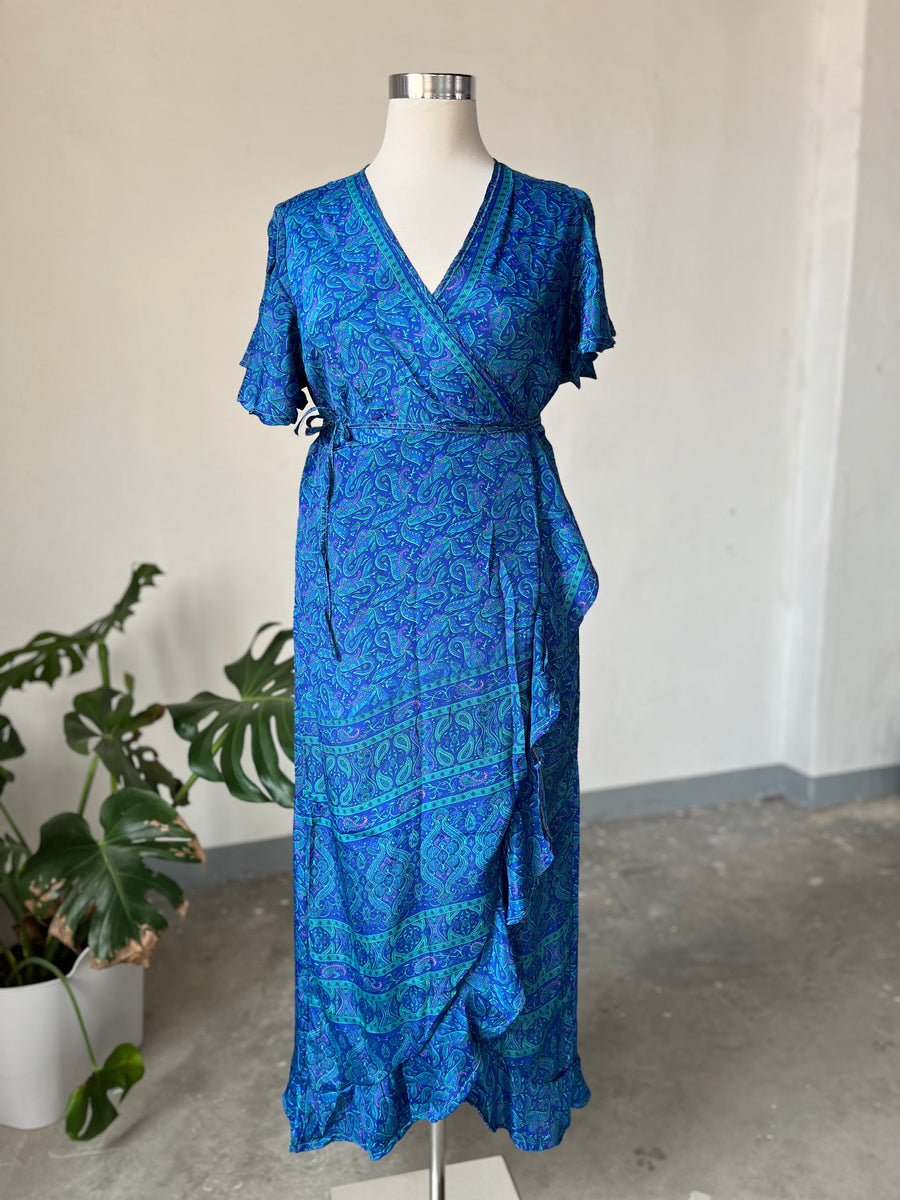 PAPARANAYA Wrap Dress (L/XL)