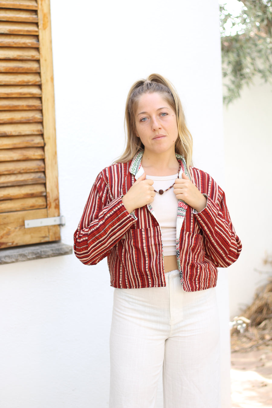 CAITANYA Gypsy Jacket Reversible