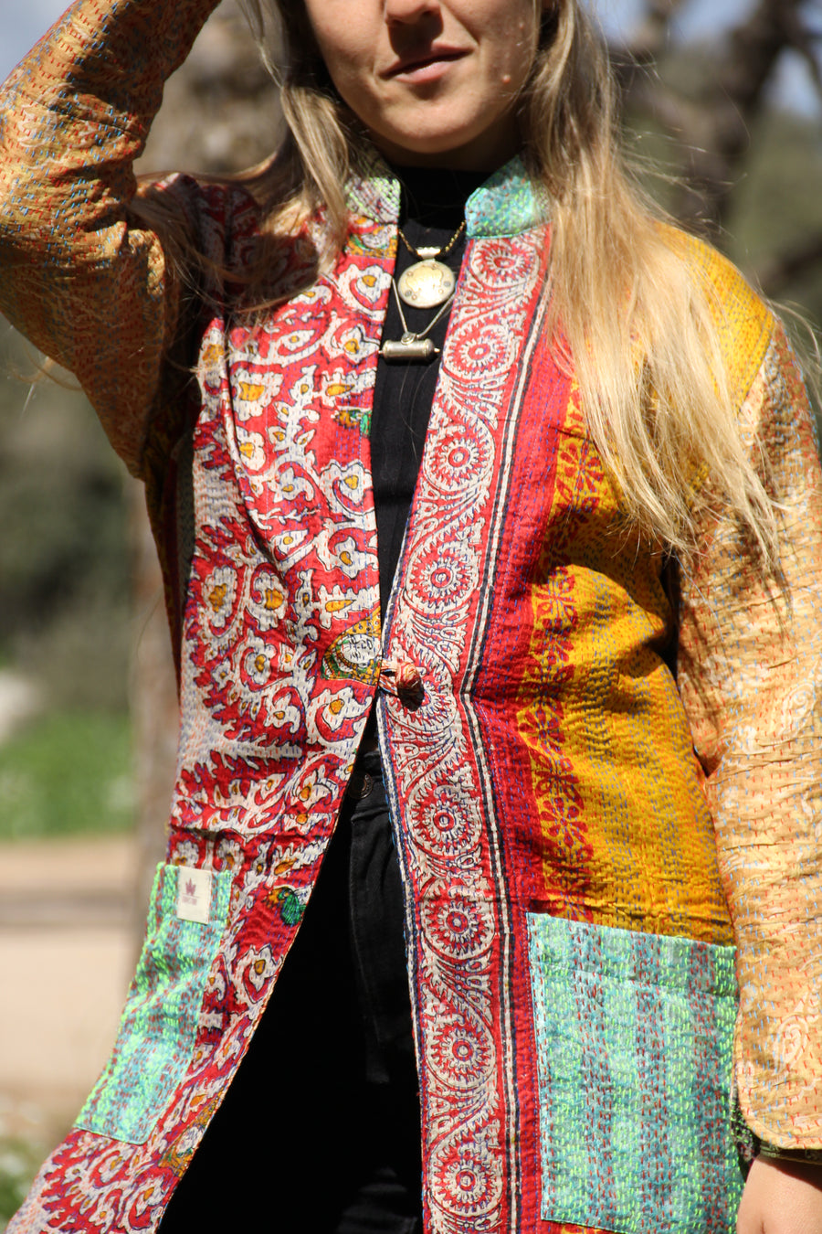 NILAYA Silk Jacket