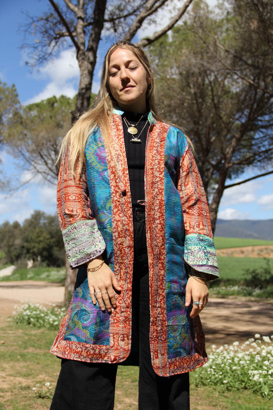 NILAYA Silk Jacket