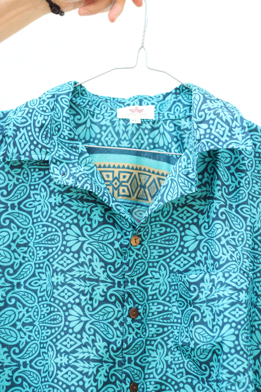 VEDAYE Long Krishna Shirt (XXL)