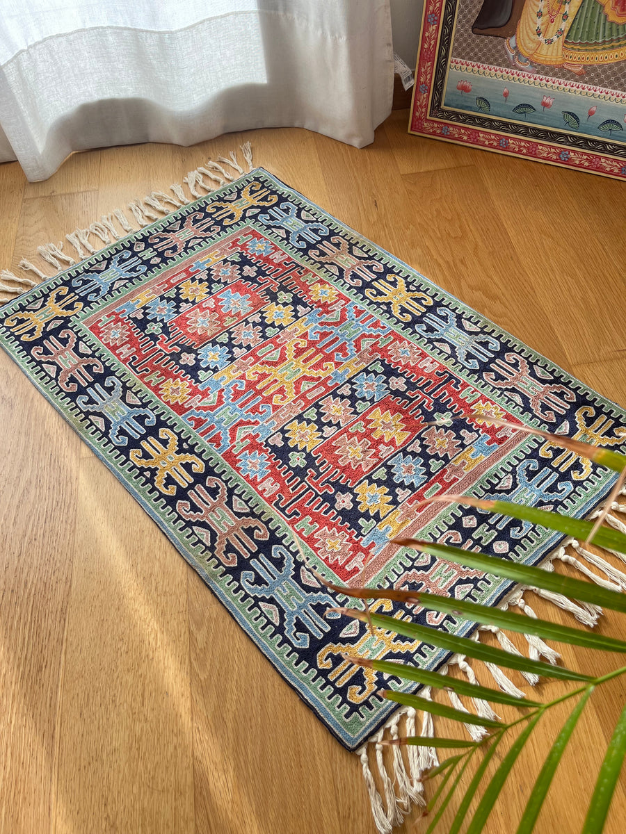 Tapis d'Automne en Soie