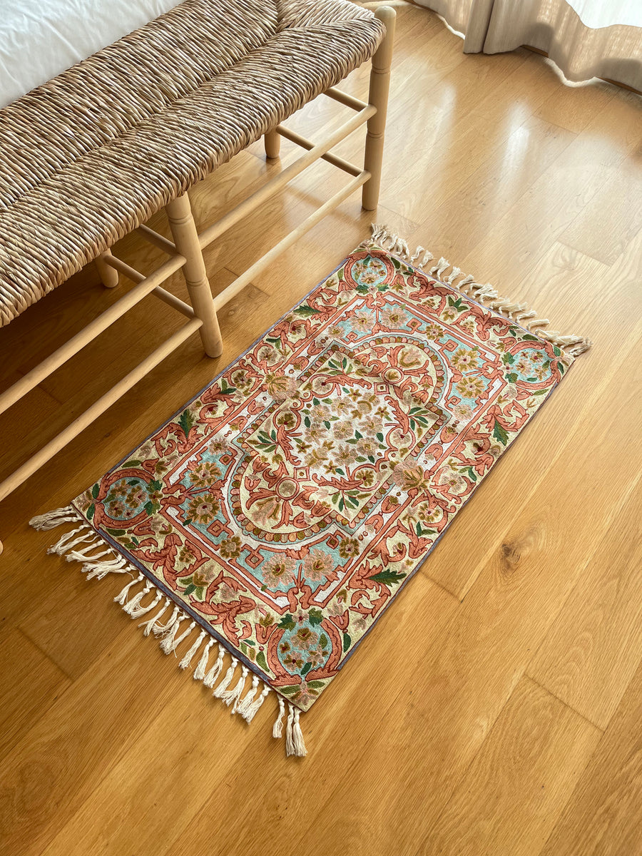 Tapis en soie d'arbre