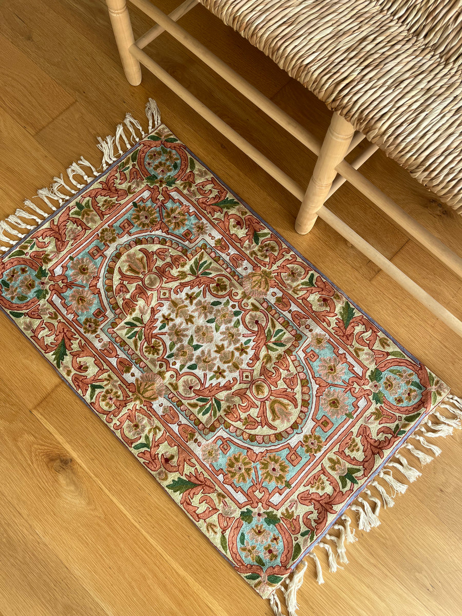 Tapis en soie d'arbre